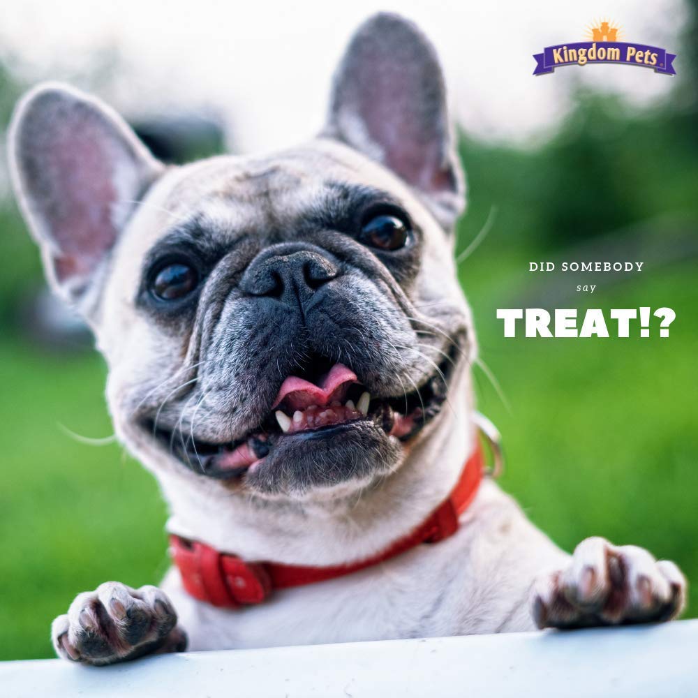 Kingdom Pets Chicken Jerky & Sweet Potato Dog Treats with Only 4 Ingredients and No Fillers, 3 Pound Bag